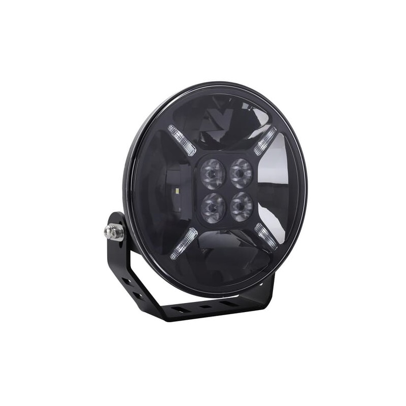 LED far, 120W, rotund, 9-36V, diametru 218mm, lumini de parcare duble, Kramp