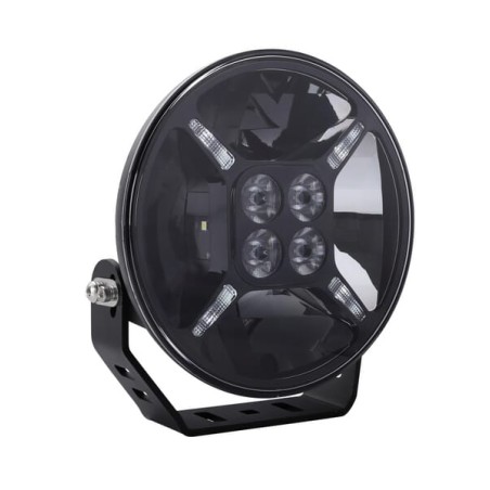LED far, 120W, rotund, 9-36V, diametru 218mm, lumini de parcare duble, Kramp