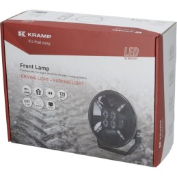 LED far, 120W, rotund, 9-36V, diametru 218mm, lumini de parcare duble, Kramp