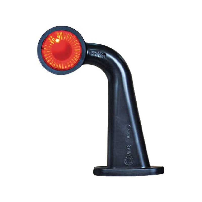 Lampă gabarit LED dreapta 12/24V 180x157,6x48,6mm Kramp