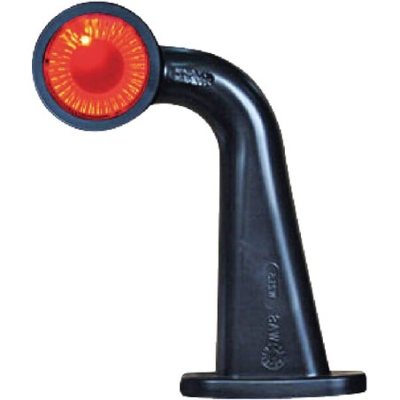 Lampă gabarit LED dreapta 12/24V 180x157,6x48,6mm Kramp