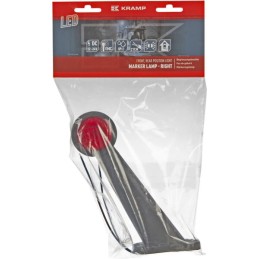 Lampă gabarit LED dreapta 12-24V 190x164x48,6mm Kramp
