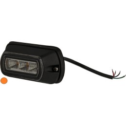 Lampă de avertizare LED galbenă 3 LED-uri Kramp