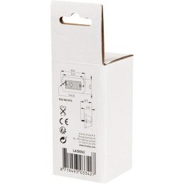 Lampă de avertizare LED galbenă 3 LED-uri Kramp
