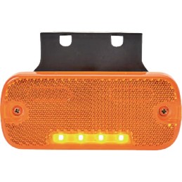 Lampă gabarit LED dreptunghiulară 12/24V 105,4x45x11,8mm Kramp