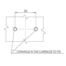Lampă gabarit LED dreptunghiulară 12/24V 105,4x45x11,8mm Kramp