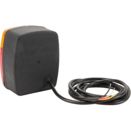 Lampă spate multifuncțională LED pătrată 12-24V 121x101x56mm Kramp