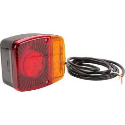 Lampă spate multifuncțională LED pătrată 12-24V 121x101x56mm Kramp
