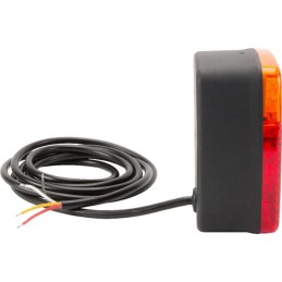 Lampă spate multifuncțională LED pătrată 12-24V 121x101x56mm Kramp