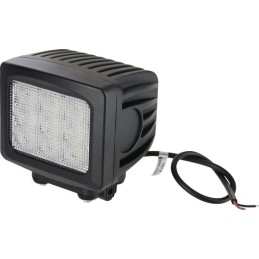Lampă de lucru LED 90W 8100lm pătrată 10/30V 135x124mm tip flood 9 LED-uri Kramp