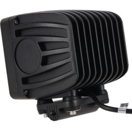 Lampă de lucru LED 90W 8100lm pătrată 10/30V 135x124mm tip flood 9 LED-uri Kramp