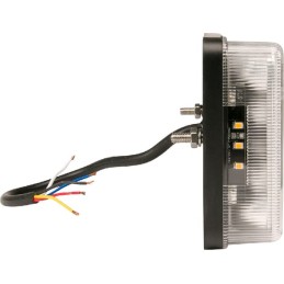 Stop spate LH LED, rectangular, 12-24V, 228x106x40mm