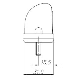 Lampă LED compactă plăcuță de înmatriculare