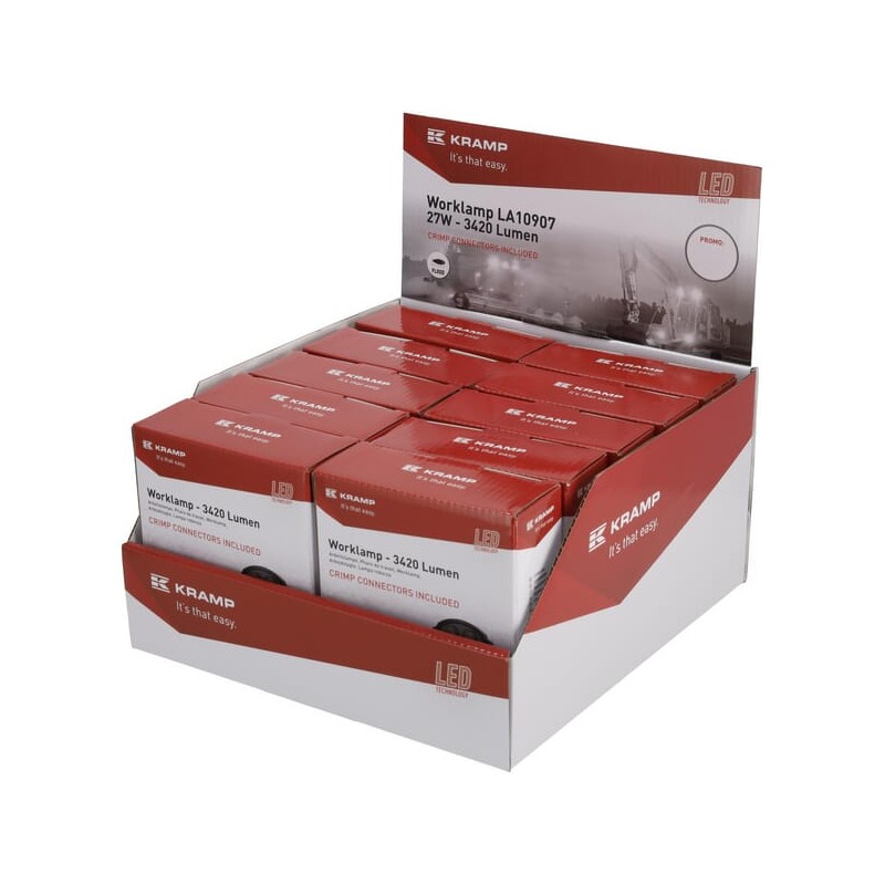 Lampă de lucru LED, 27W, 3420lm