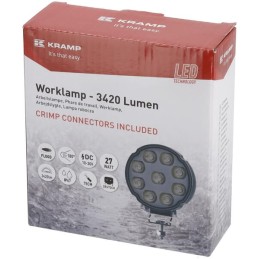 Lampă de lucru LED, 27W, 3420lm