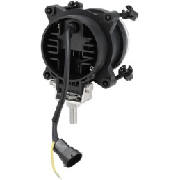 Far LED, 30/5W, rotund, 10-30V, Ø90mm, fază scurtă, lumină de poziție