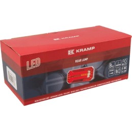 Lampă spate multifuncțională LED dreptunghiulară 12-24V 236x104x61,5mm Kramp