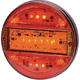 Lampă spate multifuncțională LED rotundă 12-24V diametru 140mm Kramp