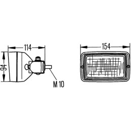 Far de lucru dreptunghiular Picador 6876 H3