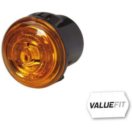 Lumină de poziție LED, rotundă, 9/33V, chihlimbar, prindere cu șurub, 30x29.8x30mm, 1 LED, Hella ValueFit