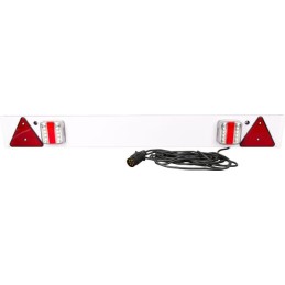 Bară lumină LED 12V 4ft, 6m cablu, fișă cu 7 pini