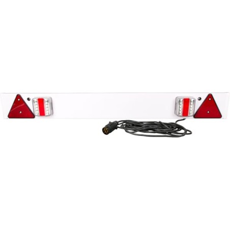 Bară lumină LED 12V 4ft, 6m cablu, fișă cu 7 pini