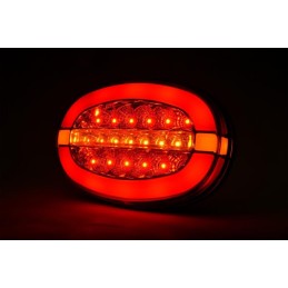 Lampă multifuncțională spate dreptunghiulară LED 12-24V Kramp
