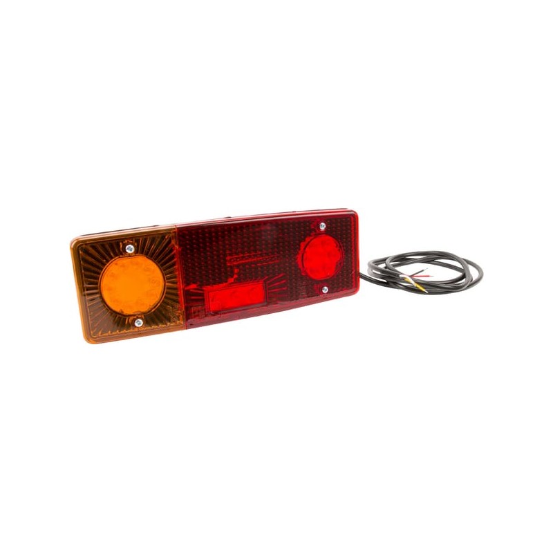 Lampă spate multifuncțională LED stânga dreptunghiulară 12-24V 287,5x100,5x65mm Kramp
