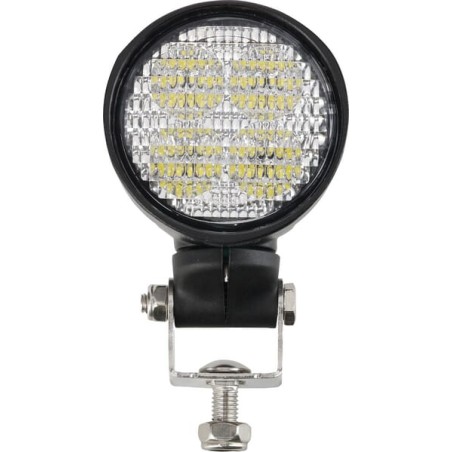 Lampă de lucru LED 40W 4000lm rotundă albă 10/30V 84x126x71,8mm mufă Deutsch 4 LED-uri 360° Kramp