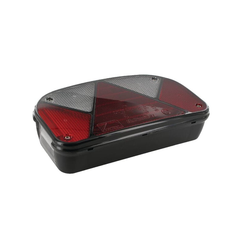 Lumină spate Multipoint II dreapta cu iluminarea numărului cu conector cu baionetă 12V