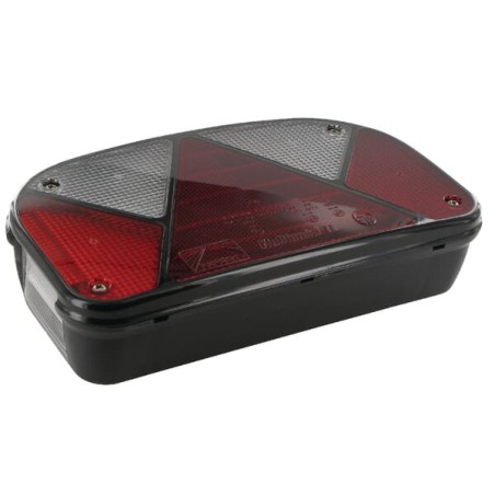 Lumină spate Multipoint II dreapta cu iluminarea numărului cu conector cu baionetă 12V