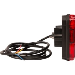 Lampă spate multifuncțională LED dreapta dreptunghiulară 12-24V 242x134x36,5mm Kramp