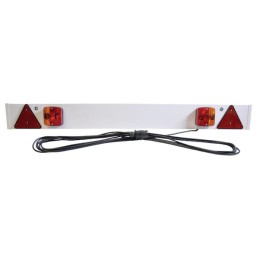 Panou luminos 12V 4ft 6", cablu 12m, mufă cu 7 pini