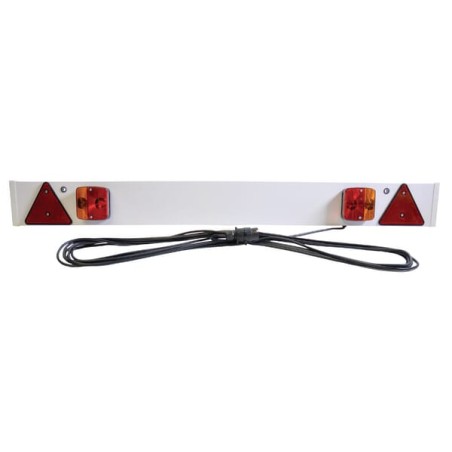Panou luminos 12V 4ft 6", cablu 12m, mufă cu 7 pini