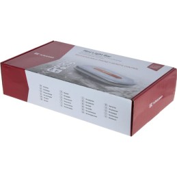 Mini bară luminoasă LED reîncărcabilă, cu telecomandă, chihlimbar, magnetic, 326x63x184mm, 48 LED-uri de mare putere, Kramp