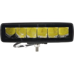 Lampă de lucru indirectă cu LED-uri, 30W, 2880lm, dreptunghiulară, 12/24V, albă, 157x49.7x60mm mufă Deutsch, spot, 6 LED-uri