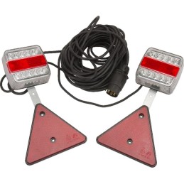 Set iluminare LED 12V magnetic, cablu 12m