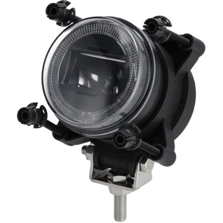 Far LED, 28/18W, rotund, 10-30V, Ø90mm, fază lungă, semnalizare