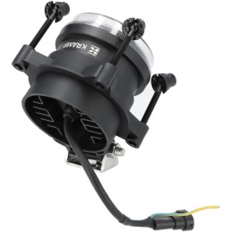 Far LED, 28/18W, rotund, 10-30V, Ø90mm, fază lungă, semnalizare