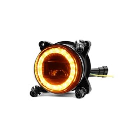 Far LED, 28/18W, rotund, 10-30V, Ø90mm, fază lungă, semnalizare