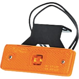 Lampă gabarit LED dreptunghiulară 12/24V 98x31,5x25mm Kramp