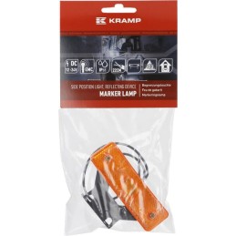 Lampă gabarit LED dreptunghiulară 12/24V 98x31,5x25mm Kramp