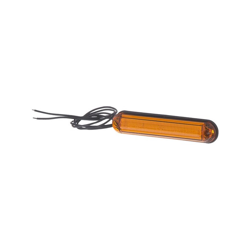 Lampă poziție LED, tub lumină tip SLIM (portocaliu)