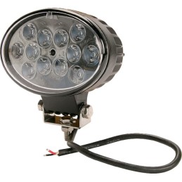 Lampă de lucru LED 36W 2760lm ovală 10/30V 144x85x95mm tip spot 12 LED-uri Kramp