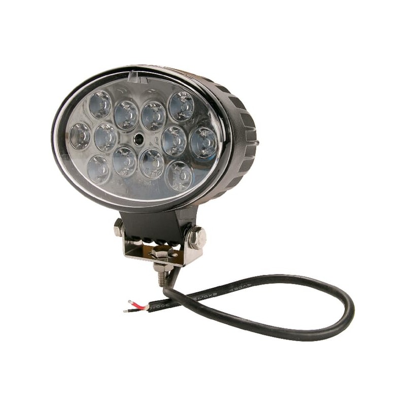 Lampă de lucru LED 36W 2760lm ovală 10/30V 144x85x95mm tip spot 12 LED-uri Kramp
