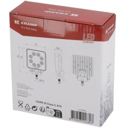 Lampă de lucru LED, 27W, 2376lm