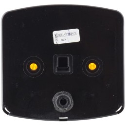 Lampă semanlizare și poziție dreapta 21/10W pătrată 12V galben/transparent cu șuruburi 95x54.5x90mm Hella