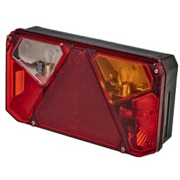 Lampă multifuncțională spate dreapta dreptunghiulară 5 pini halogen 12V sau 24V Kramp