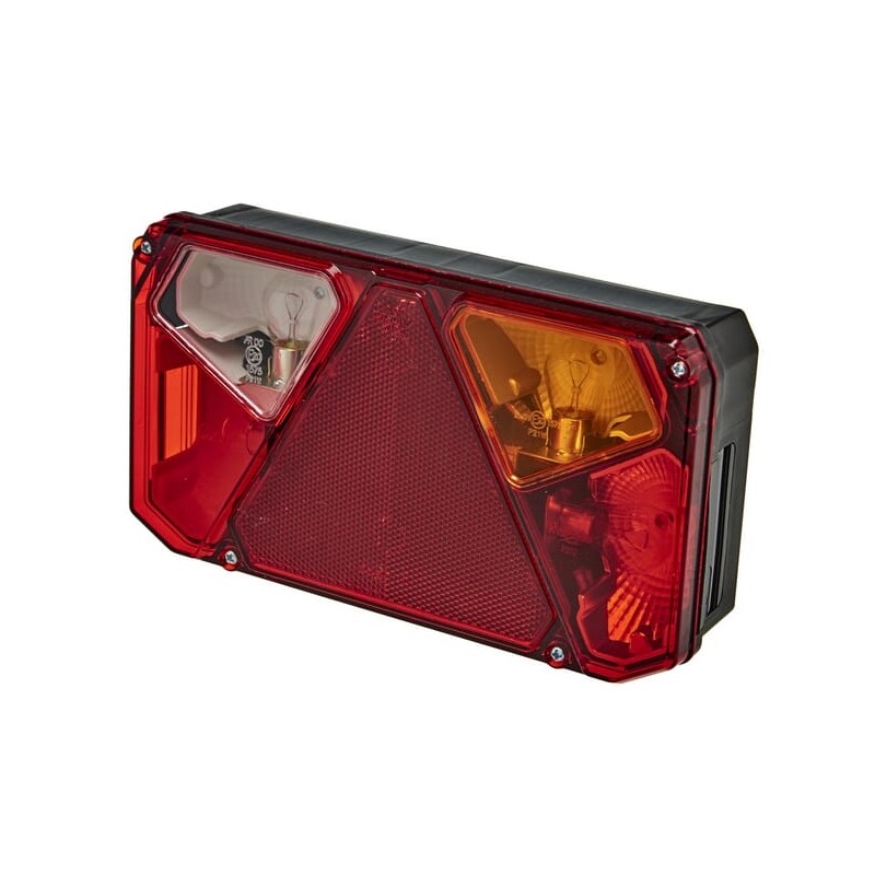 Lampă multifuncțională spate dreapta dreptunghiulară 5 pini halogen 12V sau 24V Kramp