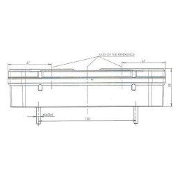 Lampă multifuncțională spate dreapta dreptunghiulară 5 pini halogen 12V sau 24V Kramp